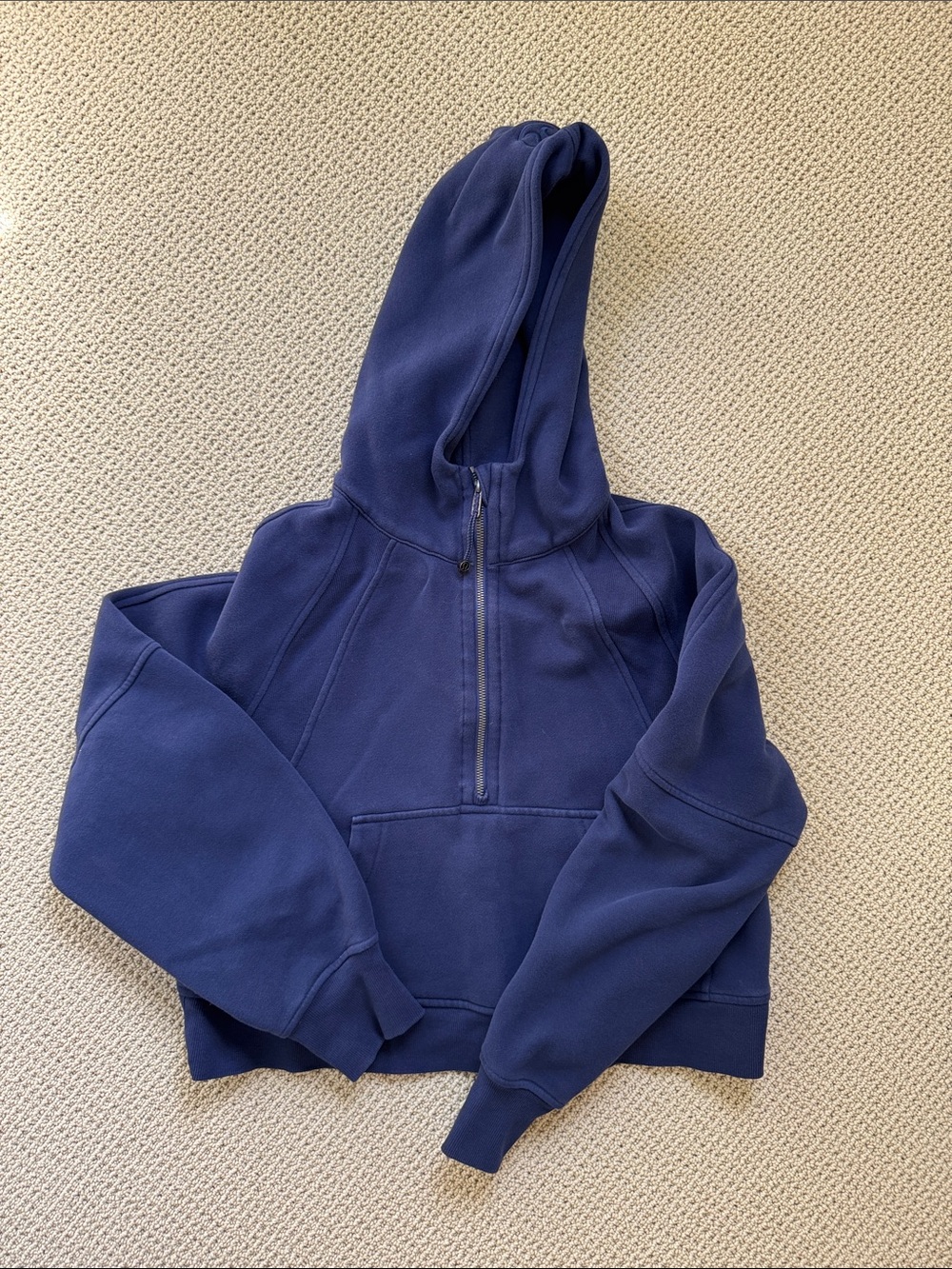 Lululemon Scuba 1/2 zip-size xs/s